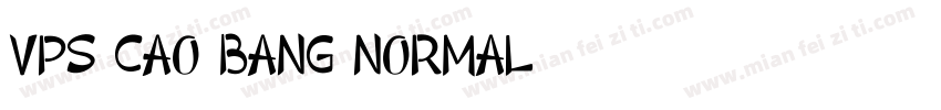 vps cao bang normal字体转换
